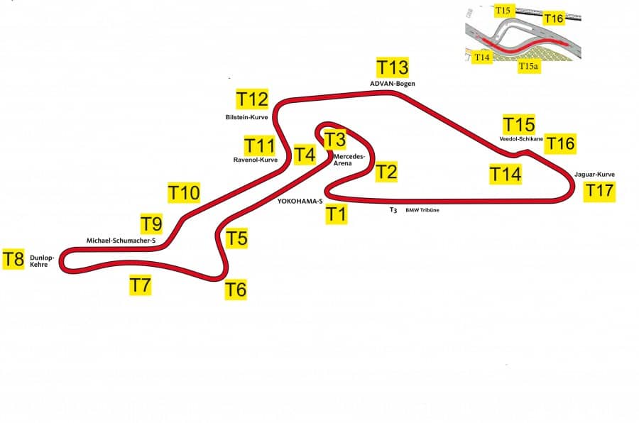nurburgring trackmap | 1